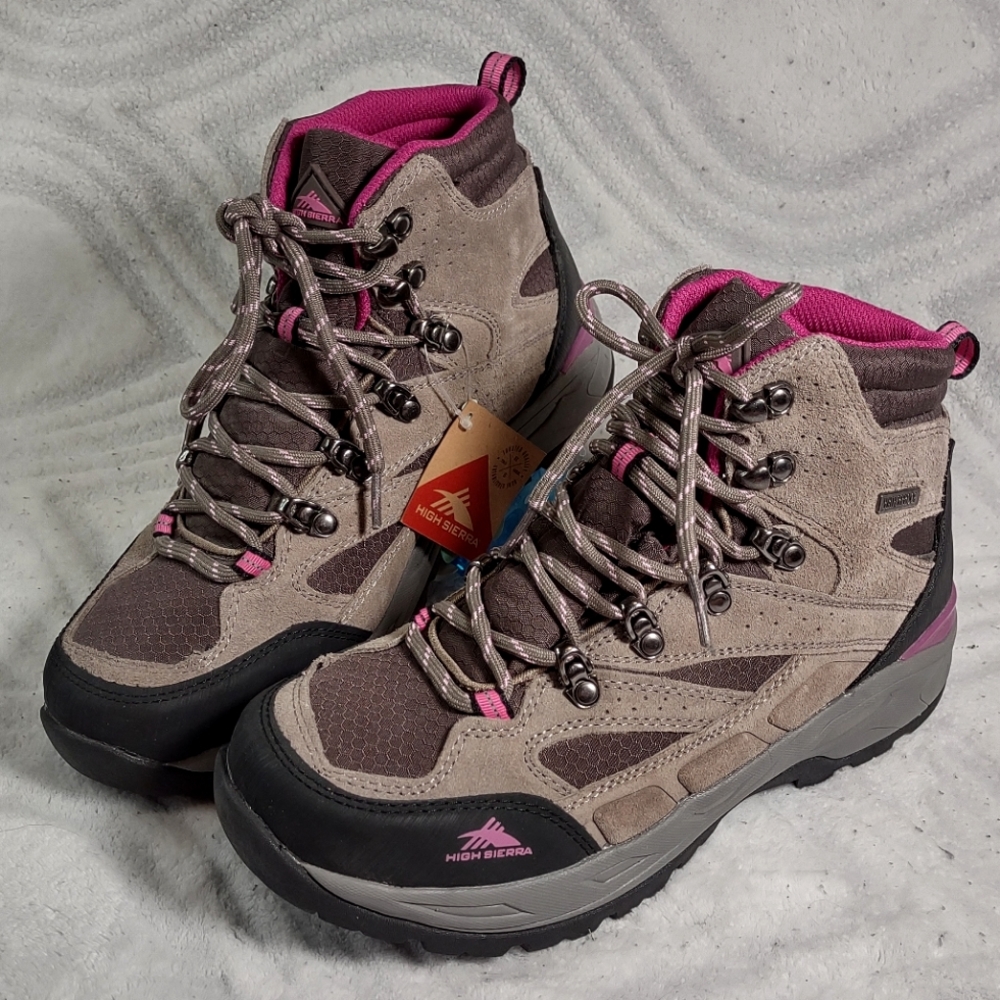 High Sierra Trekker Women's Waterproof Hiking Boots Size 9
